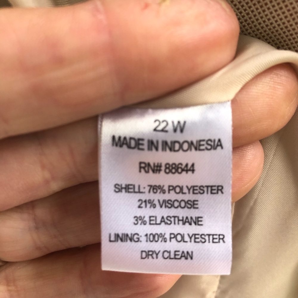 Cream Fall Blazer - Picture 8 of 8